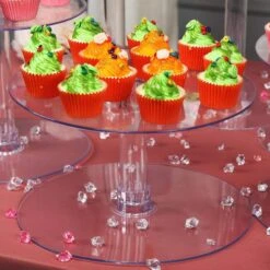 6 Tiers Clear Wedding Party Cupcake Cup CAKE Stand Set 13 6 Tiers Clear Wedding Party Cupcake Cup CAKE Stand Set -Optimal Home Decoration 6 tiers clear wedding party cupcake cup cake stand set cake stnd 6t 5047442178111