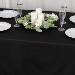 60" X 102" Scuba Polyester Rectangular Tablecloth -Optimal Home Decoration 60 x 102 scuba polyester rectangular tablecloth 30974005182527