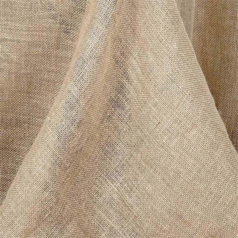 60" X 126" Burlap Rectangular Tablecloth - Natural 5 60" X 126" Burlap Rectangular Tablecloth - Natural - Image 3