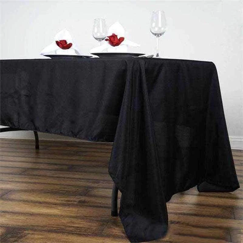 60" X 126" Premium Polyester Rectangular Tablecloth 5 60" X 126" Premium Polyester Rectangular Tablecloth - Image 3