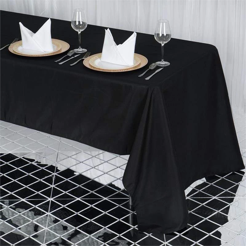 60" X 126" Premium Polyester Rectangular Tablecloth 6 60" X 126" Premium Polyester Rectangular Tablecloth - Image 4