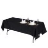 60" X 126" Premium Polyester Rectangular Tablecloth 2 60" X 126" Premium Polyester Rectangular Tablecloth -Optimal Home Decoration 60 x 126 premium polyester rectangular tablecloth tab 60126 blk prm 28966028312639