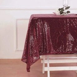 60" X 60" Sequined Table Overlay -Optimal Home Decoration 60 x 60 sequined table overlay 28945244127295