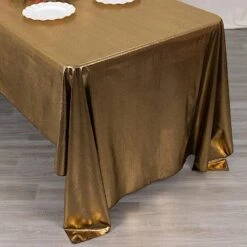 60"x126" Polyester Rectangular Tablecloth With Sequin Dots -Optimal Home Decoration 60 x126 polyester rectangular tablecloth with sequin dots 31009187659839