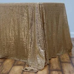 60x126" Sequined Rectangular Tablecloth -Optimal Home Decoration 60x126 sequined rectangular tablecloth 28966084575295