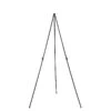 65" Tall Metal Easel Collapsible Tripod Stand - Black