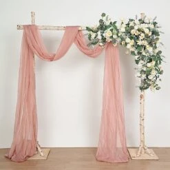 7.5 Ft Square Natural Birch Wood Wedding Arch Backdrop Stand -Optimal Home Decoration 7 5 ft square natural birch wood wedding arch backdrop stand bkdp stndrec3 nat 30035159646271