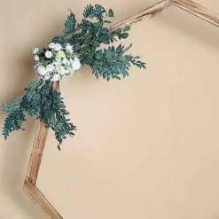7 Ft Heptagon Wood Wedding Arch Backdrop Stand - Natural 13 7 Ft Heptagon Wood Wedding Arch Backdrop Stand - Natural -Optimal Home Decoration 7 ft heptagon wood wedding arch backdrop stand natural bkdp stnd hept1 nat 28009864167487