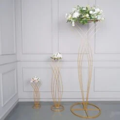7 Ft Tall Metal Flower Display Stand Mermaid Tail Design Pedestal - Gold 17 7 Ft Tall Metal Flower Display Stand Mermaid Tail Design Pedestal - Gold -Optimal Home Decoration 7 ft tall metal flower display stand mermaid tail design pedestal gold iron stnd08 82 gold 30393243762751