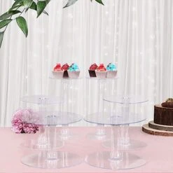 7 Tiers Clear Wedding Party Cup CAKE Stand Set Supply 17 7 Tiers Clear Wedding Party Cup CAKE Stand Set Supply -Optimal Home Decoration 7 tiers clear wedding party cup cake stand set supply cake stnd 7t 3 29433131597887