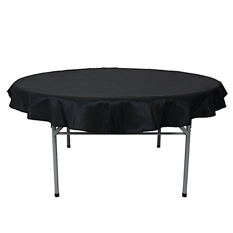 70" Premium Polyester Round Tablecloth Wedding Party Table Linens 3 70" Premium Polyester Round Tablecloth Wedding Party Table Linens