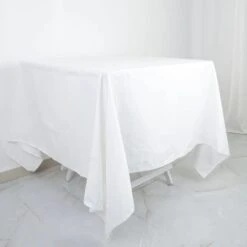 70" X 70" Cotton Square Tablecloth Wedding Linen 32 70" X 70" Cotton Square Tablecloth Wedding Linen -Optimal Home Decoration 70 x 70 cotton square tablecloth wedding linen 29255076151359