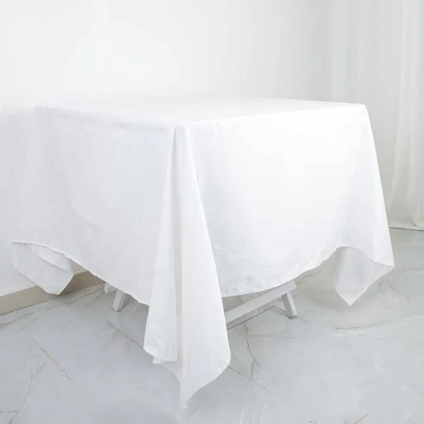 70" X 70" Cotton Square Tablecloth Wedding Linen 16 70" X 70" Cotton Square Tablecloth Wedding Linen - Image 14