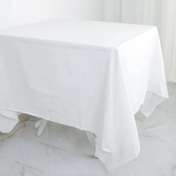 70" X 70" Cotton Square Tablecloth Wedding Linen 15 70" X 70" Cotton Square Tablecloth Wedding Linen - Image 13