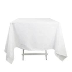 70" X 70" Cotton Square Tablecloth Wedding Linen 28 70" X 70" Cotton Square Tablecloth Wedding Linen -Optimal Home Decoration 70 x 70 cotton square tablecloth wedding linen tab cot 7070 wht 29255076249663