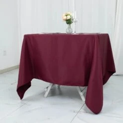 70" X 70" Premium Polyester Square Tablecloth 33 70" X 70" Premium Polyester Square Tablecloth -Optimal Home Decoration 70 x 70 premium polyester square tablecloth 30735456501823