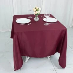 70" X 70" Premium Polyester Square Tablecloth 31 70" X 70" Premium Polyester Square Tablecloth -Optimal Home Decoration 70 x 70 premium polyester square tablecloth 30735456600127