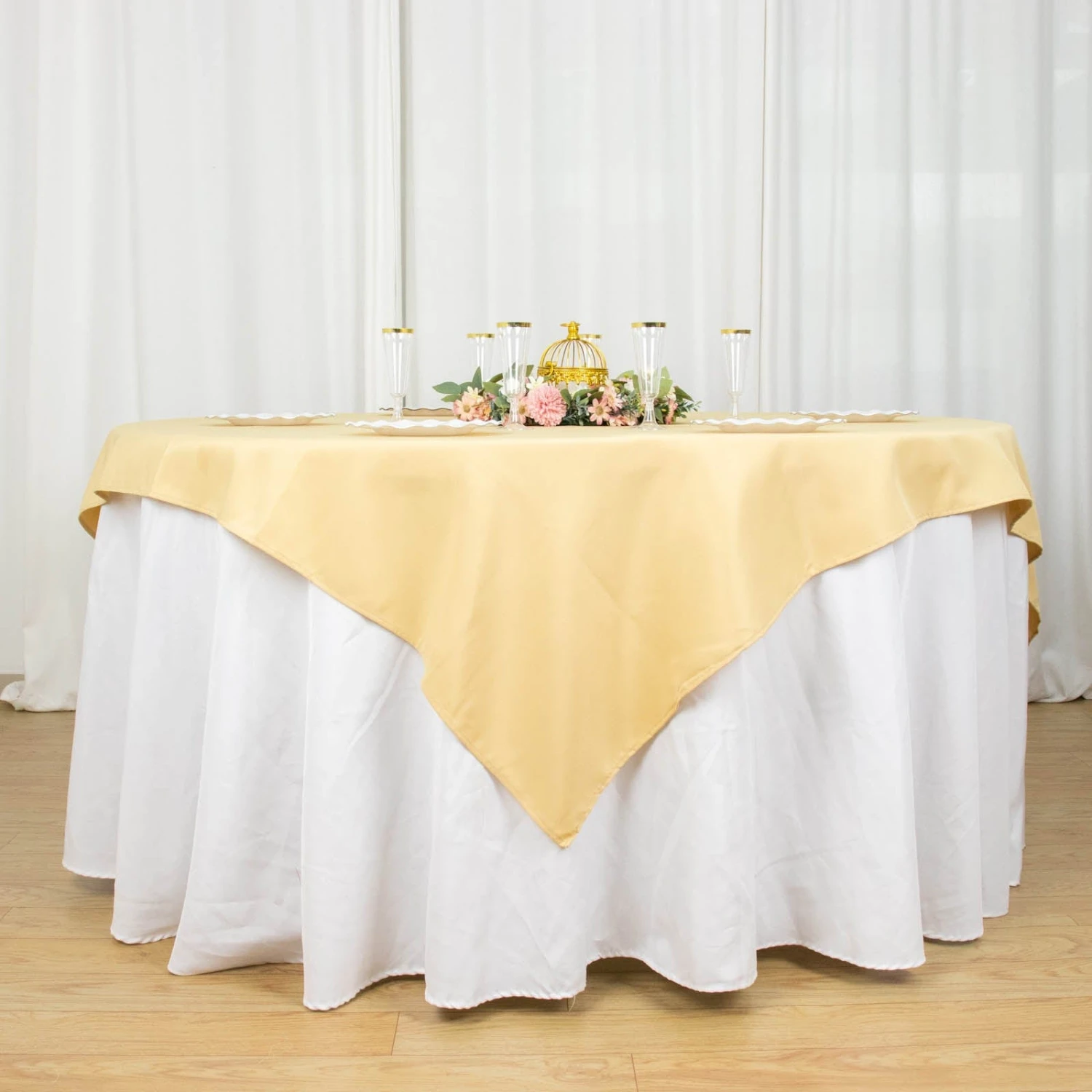 70" X 70" Premium Polyester Square Tablecloth 19 70" X 70" Premium Polyester Square Tablecloth - Image 17