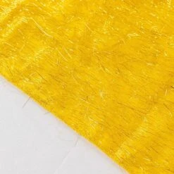 72"x72" Polyester Square Table Overlay With Metallic Foil Tinsel -Optimal Home Decoration 72 metallic fringe shag tinsel square polyester table overlay black 30927618998335