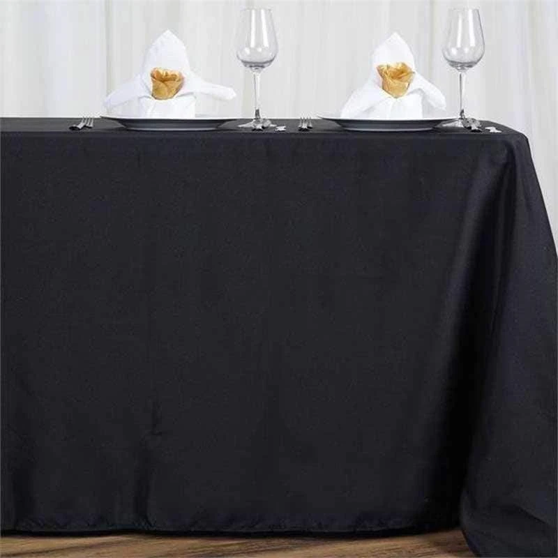 72" X 120" Premium Polyester Rectangular Tablecloth 6 72" X 120" Premium Polyester Rectangular Tablecloth - Image 4
