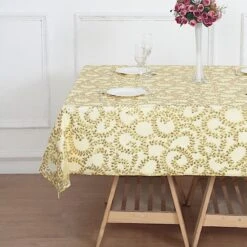 72" X 72" Tulle Square Table Overlay With Embroidered Sequins -Optimal Home Decoration 72 x 72 sequin leaf embroidered seamless tulle table overlay 30906121781311