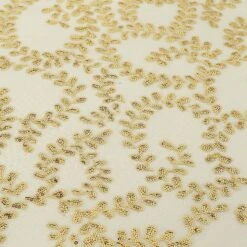 72" X 72" Tulle Square Table Overlay With Embroidered Sequins -Optimal Home Decoration 72 x 72 sequin leaf embroidered seamless tulle table overlay 30906121912383