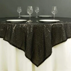 72" X 72" Sequined Table Overlay