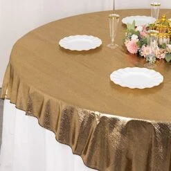 72" X 72" Polyester Square Table Overlay With Glitter Sequin Dots 25 72" X 72" Polyester Square Table Overlay With Glitter Sequin Dots -Optimal Home Decoration 72 x 72 shimmer sequin dots square polyester table overlay 30967719690303