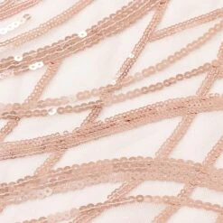 72" X 72" Tulle Square Table Overlay With Wavy Embroidered Sequins -Optimal Home Decoration 72 x 72 wave mesh square table overlay with embroidered sequins 30898151030847