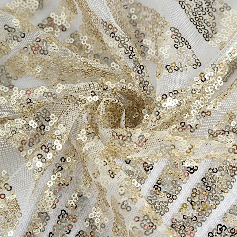 72"x72" Tulle Square Table Overlay With Sequins And Geometric Pattern 19 72"x72" Tulle Square Table Overlay With Sequins And Geometric Pattern - Image 17