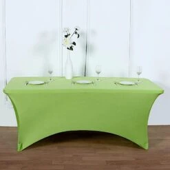 8 Ft Fitted Spandex Tablecloth 96" X 30" X 30" 26 8 Ft Fitted Spandex Tablecloth 96" X 30" X 30" -Optimal Home Decoration 8 ft fitted spandex tablecloth 96 x 30 x 30 28966144278591