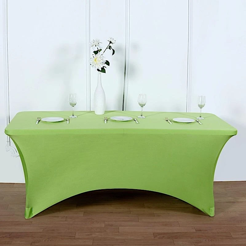 8 Ft Fitted Spandex Tablecloth 96" X 30" X 30" 7 8 Ft Fitted Spandex Tablecloth 96" X 30" X 30" - Image 5
