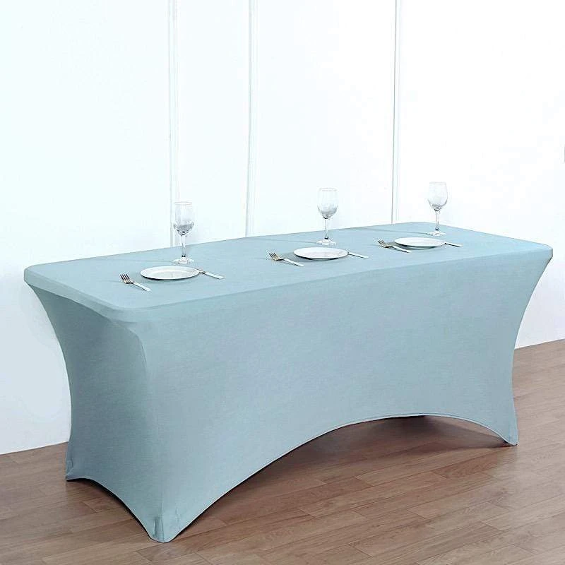 8 Ft Fitted Spandex Tablecloth 96" X 30" X 30" 20 8 Ft Fitted Spandex Tablecloth 96" X 30" X 30" - Image 18