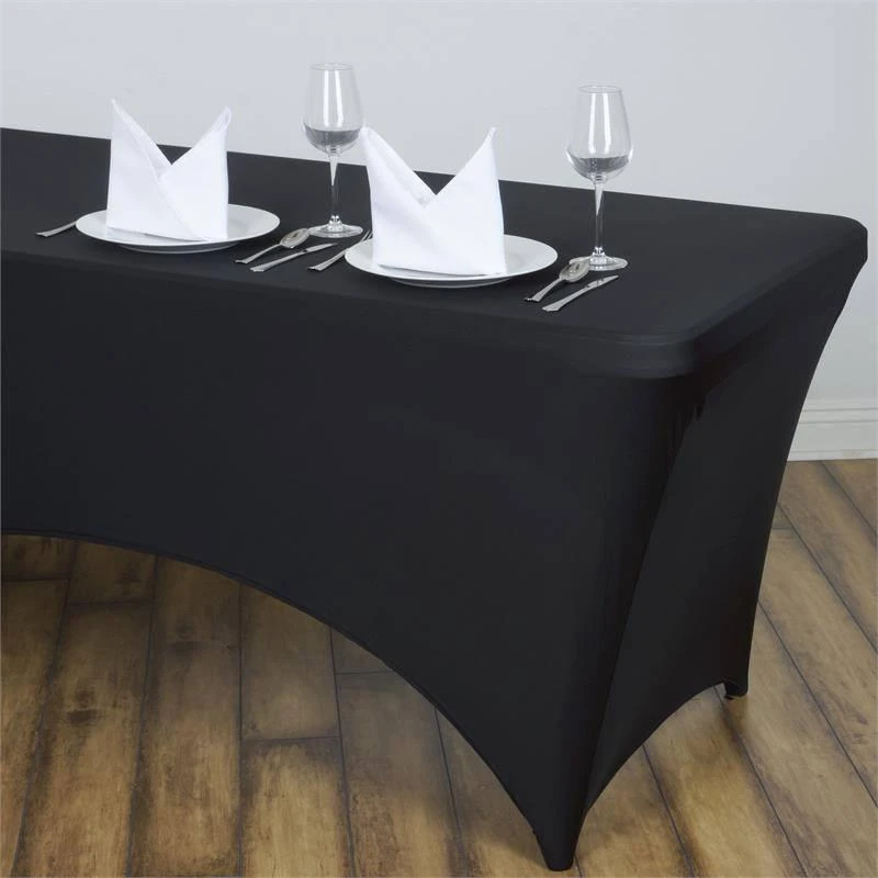 8 Ft Fitted Spandex Tablecloth 96" X 30" X 30" 14 8 Ft Fitted Spandex Tablecloth 96" X 30" X 30" - Image 12