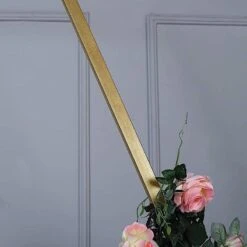 8 Ft Hexagon Metal Wedding Arch Backdrop Stand - Gold -Optimal Home Decoration 8 ft hexagon metal wedding arch backdrop stand gold bkdp stndhex1 gold 15529827467327