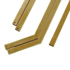 8 Ft Hexagon Metal Wedding Arch Backdrop Stand - Gold -Optimal Home Decoration 8 ft hexagon metal wedding arch backdrop stand gold bkdp stndhex1 gold 28506980843583