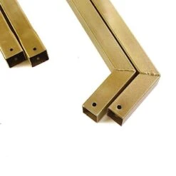 8 Ft Hexagon Metal Wedding Arch Backdrop Stand - Gold -Optimal Home Decoration 8 ft hexagon metal wedding arch backdrop stand gold bkdp stndhex1 gold 28506994147391