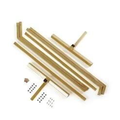 8 Ft Hexagon Metal Wedding Arch Backdrop Stand - Gold -Optimal Home Decoration 8 ft hexagon metal wedding arch backdrop stand gold bkdp stndhex1 gold 28586712825919