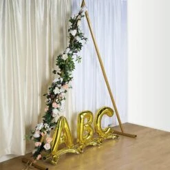 8 Ft Tall Triangle Metal Wedding Arch Backdrop Stand - Gold 17 8 Ft Tall Triangle Metal Wedding Arch Backdrop Stand - Gold -Optimal Home Decoration 8 ft tall triangle metal wedding arch backdrop stand gold bkdp stndtri1 gold 15847664517183