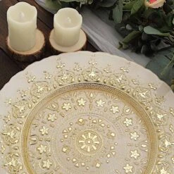 8 Round 13" Monaco Style Glass Charger Plates - Gold 23 8 Round 13" Monaco Style Glass Charger Plates - Gold -Optimal Home Decoration 8 pcs 13 round glass charger plates with monaco ornate design gold chrg glas0009 gold 30751443386431