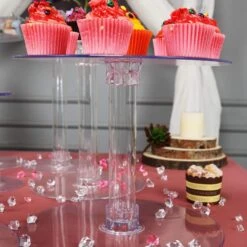 8 Tiers Clear Wedding Acrylic Cupcake CAKE Stand Set 13 8 Tiers Clear Wedding Acrylic Cupcake CAKE Stand Set -Optimal Home Decoration 8 tiers clear wedding acrylic cupcake cake stand set cake stnd 8t 28534960914495