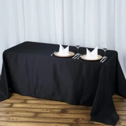 90" X 132" Premium Polyester Rectangular Tablecloth 26 90" X 132" Premium Polyester Rectangular Tablecloth -Optimal Home Decoration 90 x 132 premium polyester rectangular tablecloth 29007064137791