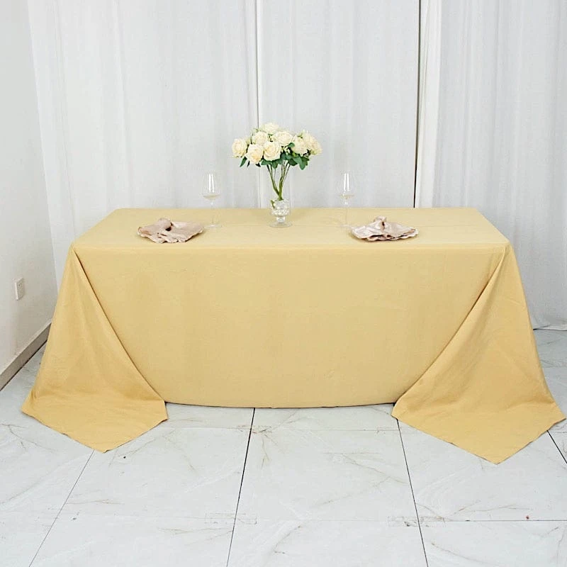 90" X 132" Premium Polyester Rectangular Tablecloth 21 90" X 132" Premium Polyester Rectangular Tablecloth - Image 19
