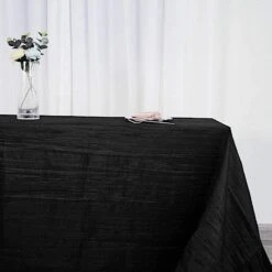 90" X 156" Accordion Metallic Crinkled Taffeta Rectangular Tablecloth 35 90" X 156" Accordion Metallic Crinkled Taffeta Rectangular Tablecloth -Optimal Home Decoration 90 x 156 accordion metallic crinkled taffeta rectangular tablecloth 28966248251455