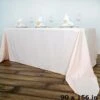 90" X 156" Polyester Rectangular Tablecloth 1 90" X 156" Polyester Rectangular Tablecloth -Optimal Home Decoration 90 x 156 polyester rectangular tablecloth tab 90156 046 poly 29012138033215