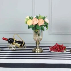 90" X 156" Satin Stripes Rectangular Tablecloth -Optimal Home Decoration 90 x 156 satin stripes rectangular tablecloth 29477163597887