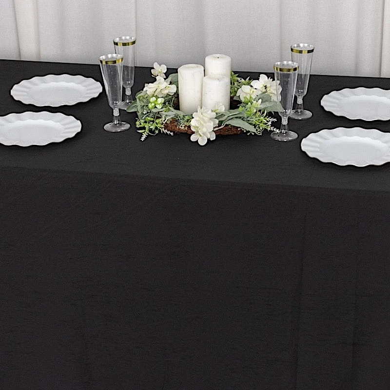 90" X 156" Scuba Polyester Rectangular Tablecloth 8 90" X 156" Scuba Polyester Rectangular Tablecloth - Image 6