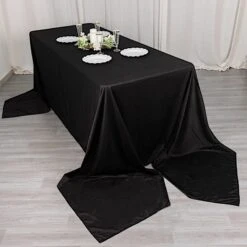 90" X 156" Scuba Polyester Rectangular Tablecloth 28 90" X 156" Scuba Polyester Rectangular Tablecloth -Optimal Home Decoration 90 x 156 scuba polyester rectangular tablecloth 30974060101695