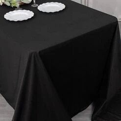 90" X 156" Scuba Polyester Rectangular Tablecloth 30 90" X 156" Scuba Polyester Rectangular Tablecloth -Optimal Home Decoration 90 x 156 scuba polyester rectangular tablecloth 30974060429375