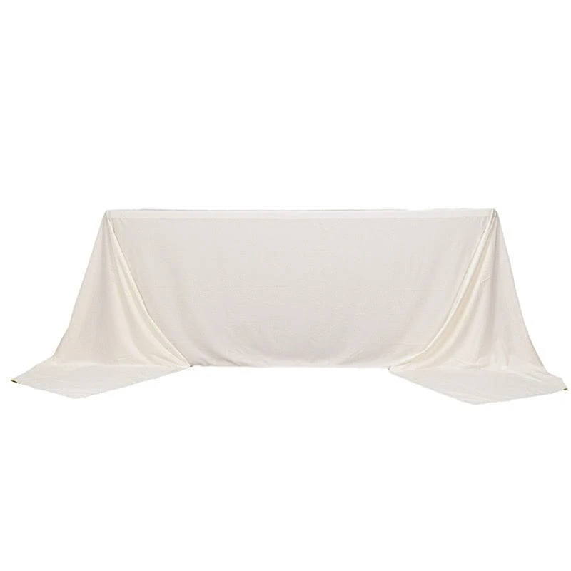 90" X 156" Scuba Polyester Rectangular Tablecloth 17 90" X 156" Scuba Polyester Rectangular Tablecloth - Image 15
